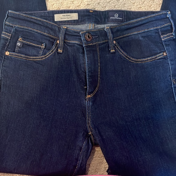 AG Adriano Goldschmied Womens The Prima Mid
Rise Cigarette Leg Jean - Picture 2 of 8